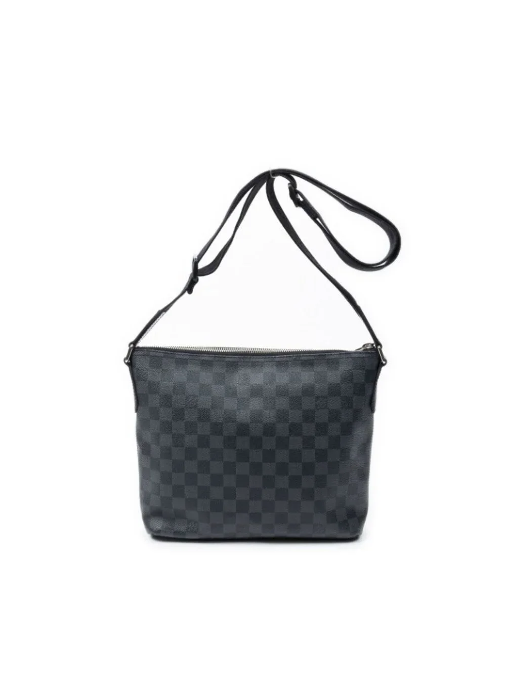 Louis Vuitton Mick Black Gray Damier Graphite Messenger